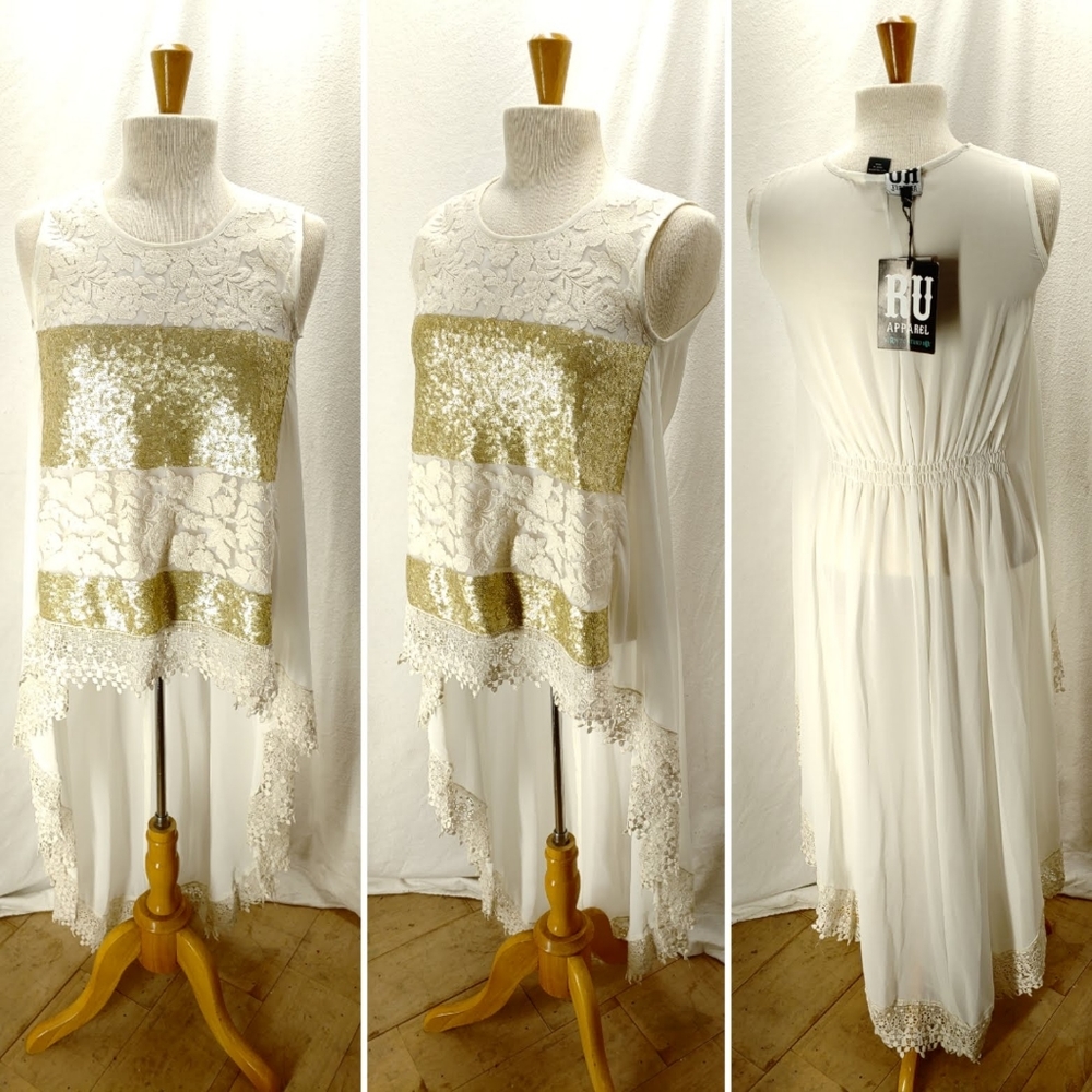 Hi-Low Top by RU Apperal sz L